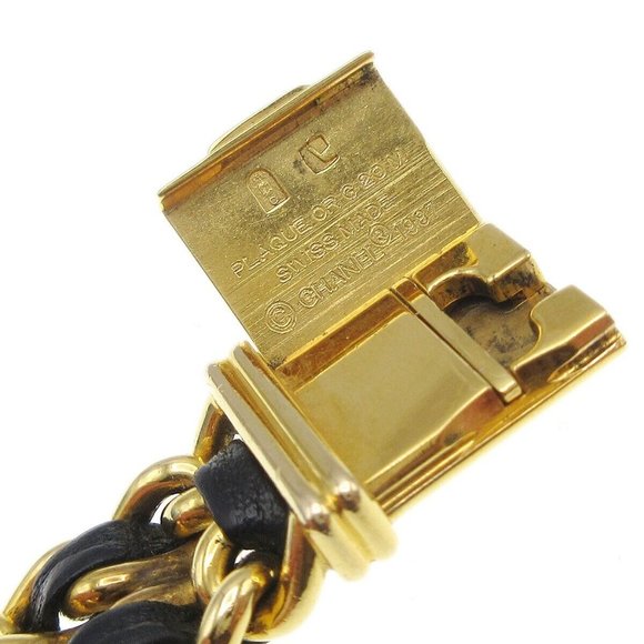 Auth Chanel Premiere Watch Gold - Picture 6 of 8